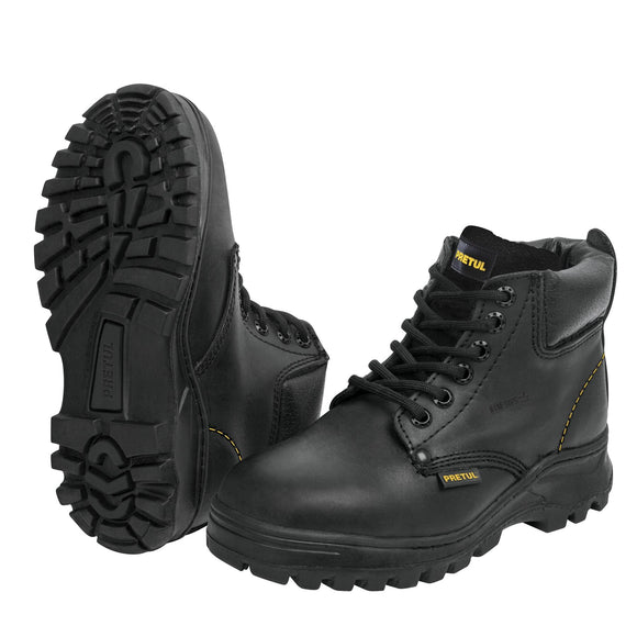 Zapato Industrial con Casquillo Negros Talla 29 Pretul ZC-029N