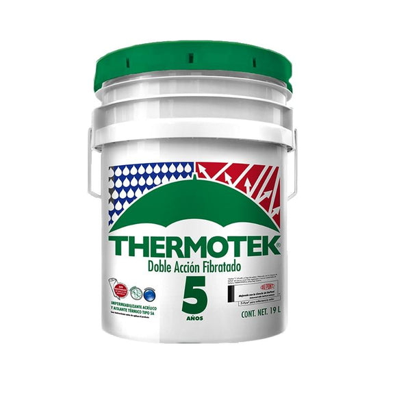Impermeabilizante Thermotek 5 Años de 19 Litros IFMX5B