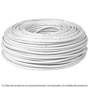 CABLE THW VOLTECK N0 10 BLANCO C/100 MTS. CAB-10B