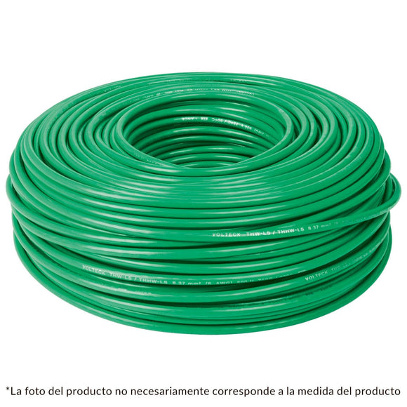 CABLE THW VOLTECK N0 14 VERDE C/100 MTS. CAB-14V
