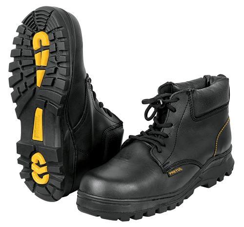 Zapato Industrial con Casquillo Negros Talla 28 Pretul ZC-028N