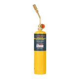 Kit de Mechero y Cilindro de Gas Propileno de 400g Color Amarillo Truper KIT-GAS-400N