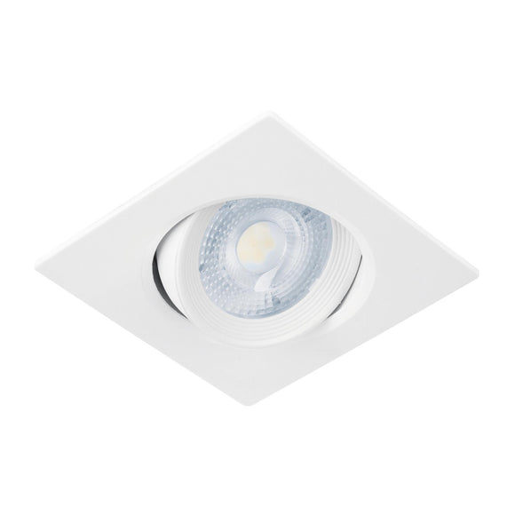 Luminario Empotrable Cuadrado Led Dirigible Blanca de 5W Volteck EMP-106L